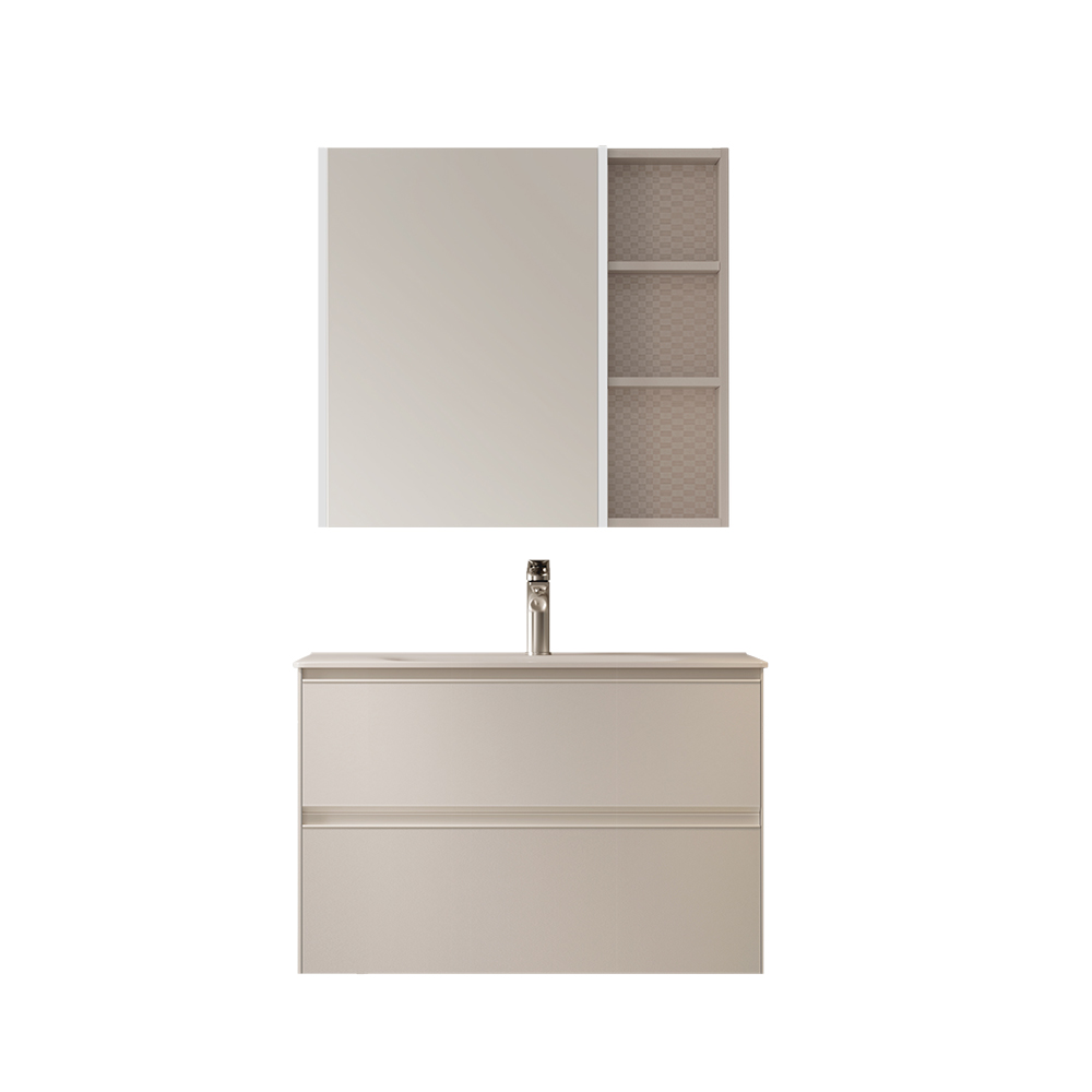 BC6550S-080H2 羽晶石款 生態(tài)實(shí)木浴室柜