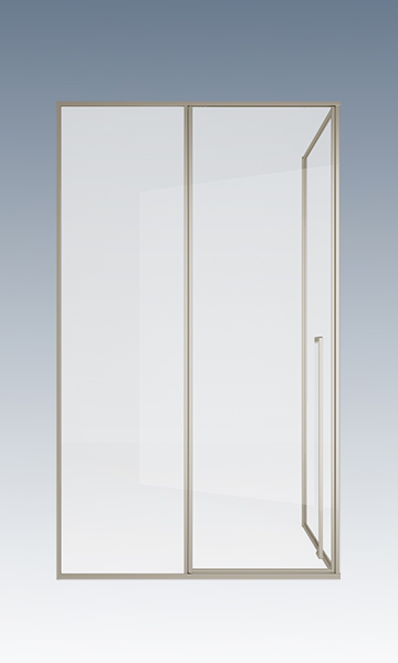 平開(kāi)門(mén)淋浴房LLG505F31-非標(biāo)\F型\一活